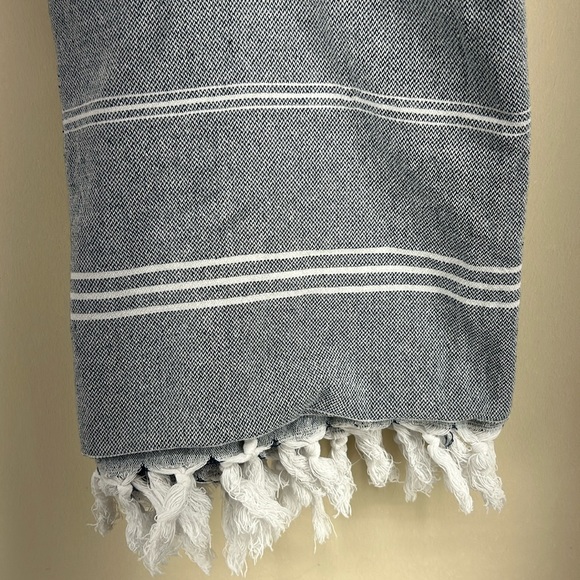 Gold Sol Other - Gold Sol 100% Cotton Pestemal Towel (Turkish Towel) - Grey